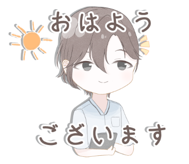 03.看護師(男性)_おはようございます